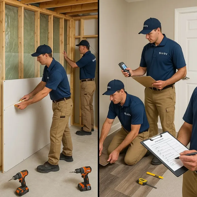 Repairs and Reconstruction process in Lake San Marcos, CA